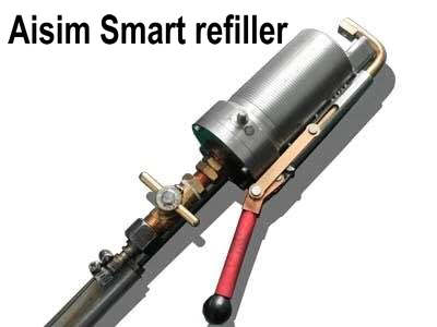 LPG smart refiller for smart valve