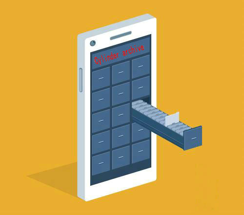 Smart cylinder archives system (AISim Assistant APP)